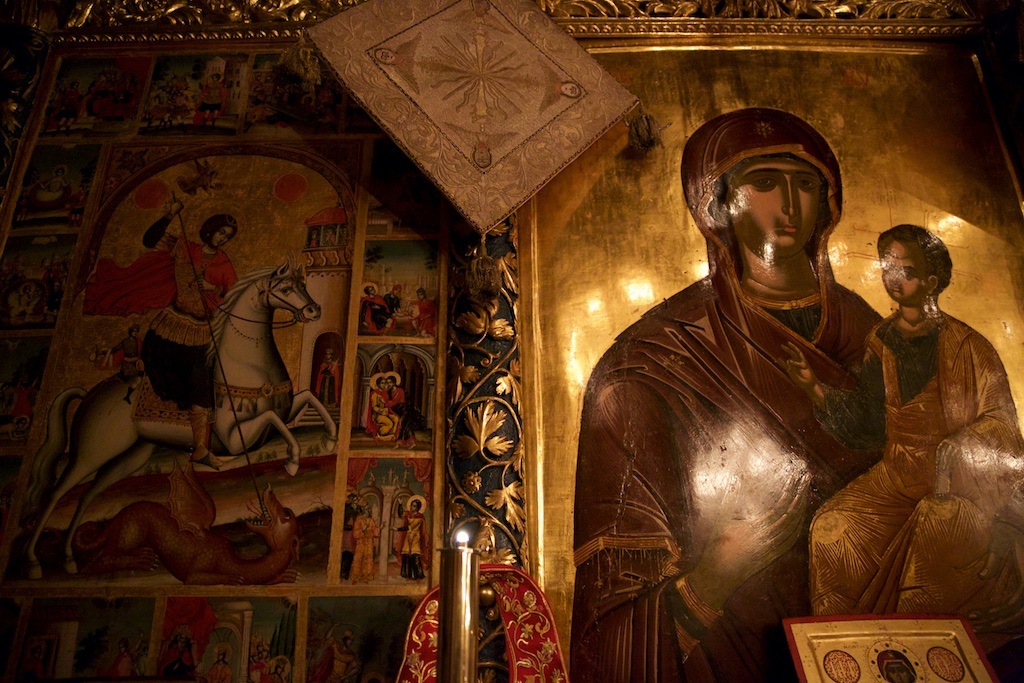 Η Θεοτόκος, εικόνα του τέμπλου