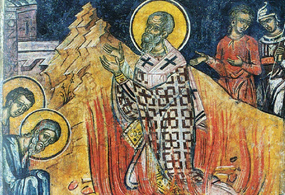 Απολυτίκιο Αγίου Πολυκάρπου επισκόπου Σμύρνης