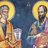Εις την μνήμην των  Αγίων Αποστόλων Πέτρου και Παύλου