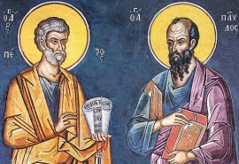Εις την μνήμην των Αγίων Αποστόλων Πέτρου και Παύλου